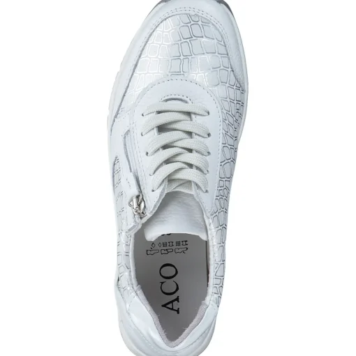 Aco Mary 05 1560, Schnürschuhe, Damen, white