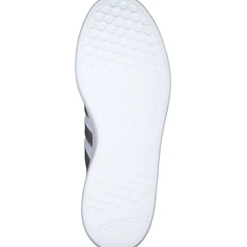Adidas Core Grand Court Base 2 W, Sneakers Low, Damen, weiß / gold