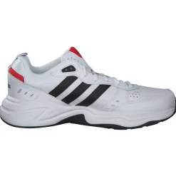 Adidas Core Strutter M, Sneakers Low, Herren, Weiß/Blau/Rot