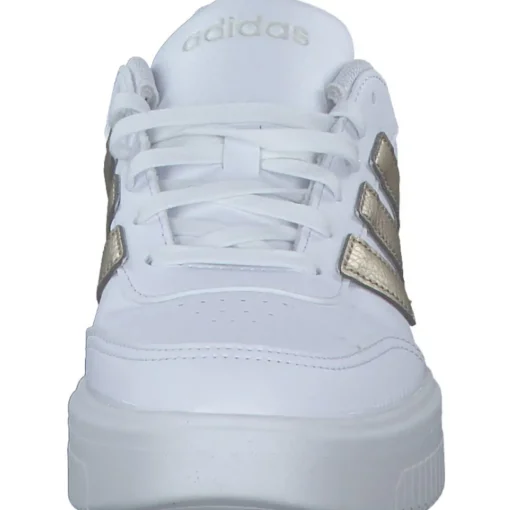 Adidas Courtblock Bold, Schnürschuhe, Damen, FTWWHT/CYBEMT/ORBGRY
