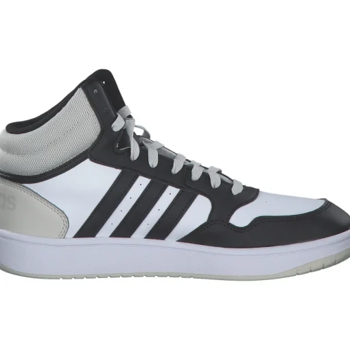Adidas Hoops 3.0 MID K, Stiefel, Kinder, ftwr white/core black/halo sil