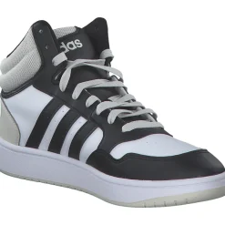 Adidas Hoops 3.0 MID K, Stiefel, Kinder, ftwr white/core black/halo sil