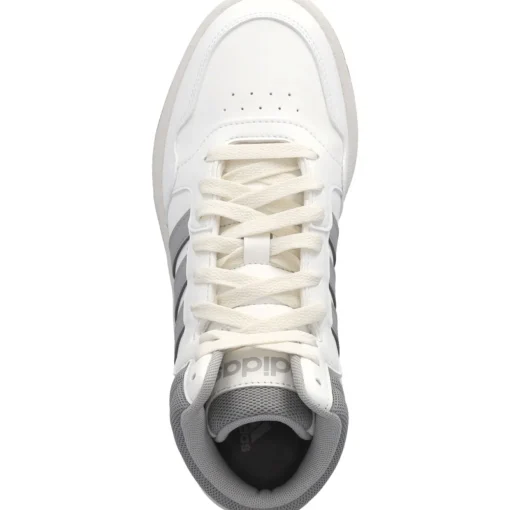 Adidas Hoops 3.0 MID W, Sneakers High, Damen, white/grey/gum4