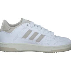 Adidas Rapid Court Low W, Schnürschuhe, Damen, FTWWHT/ALUMIN/OWHITE