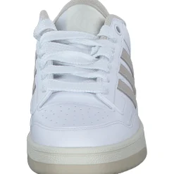 Adidas Rapid Court Low W, Schnürschuhe, Damen, FTWWHT/ALUMIN/OWHITE