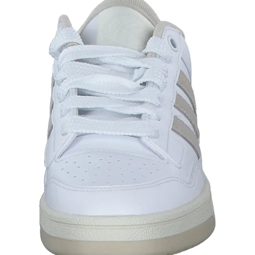 Adidas Rapid Court Low W, Schnürschuhe, Damen, FTWWHT/ALUMIN/OWHITE