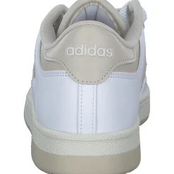 Adidas Rapid Court Low W, Schnürschuhe, Damen, FTWWHT/ALUMIN/OWHITE