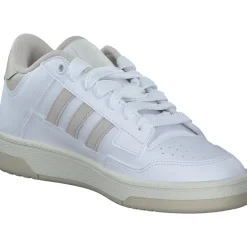 Adidas Rapid Court Low W, Schnürschuhe, Damen, FTWWHT/ALUMIN/OWHITE