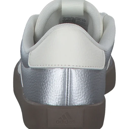Adidas VL Court 3.0 W, Schnürschuhe, Damen, SILVMT/OWHITE/GUM5