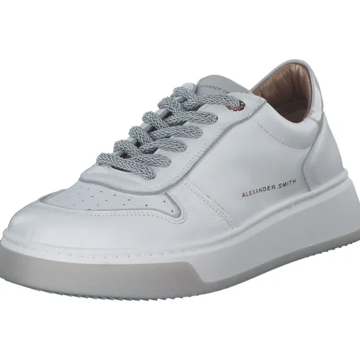 Alexander Smith Harrow AW T2D, Sneakers Low, Damen, Weiß/Silber
