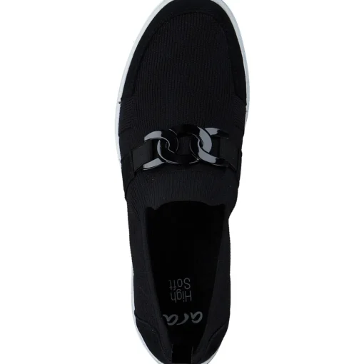 Ara Lissabon 54048, Slipper, Damen, Schwarz