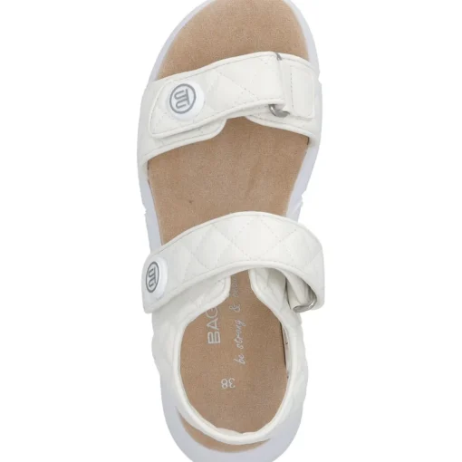 Bagatt A7886, Keilsandaletten, Damen, white