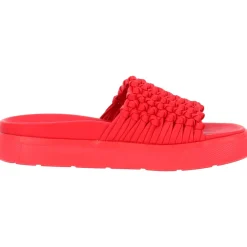 Bagatt A7596, Plateau-Pantoletten, Damen, RED