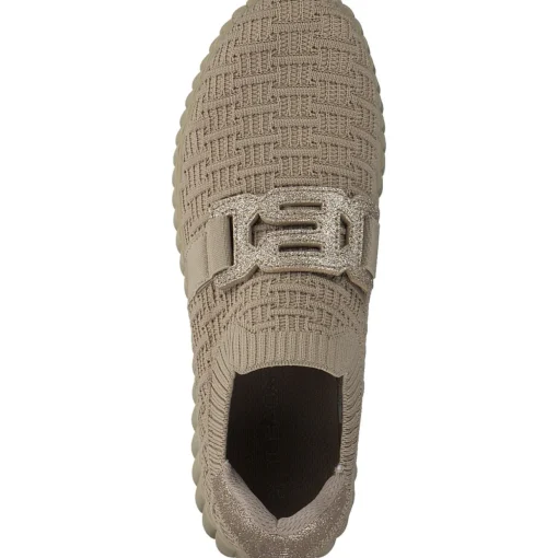 Bagatt D41AD, Slip-On-Sneaker, Damen, BEIGE/GOLD