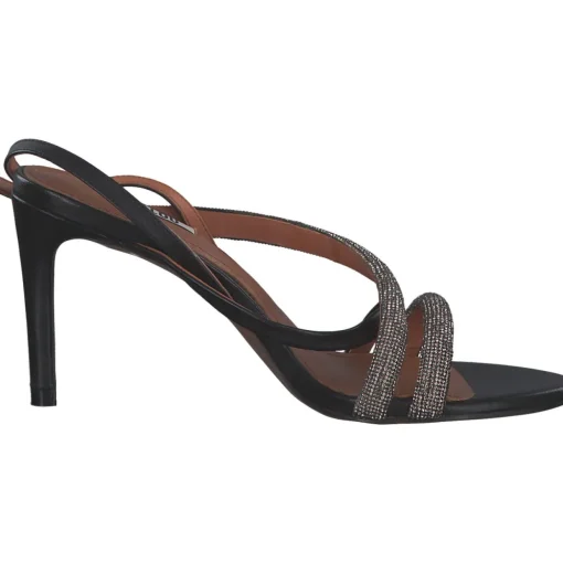 Bibi Lou 601Z00VK, Plateau-Sandaletten, Damen, negro