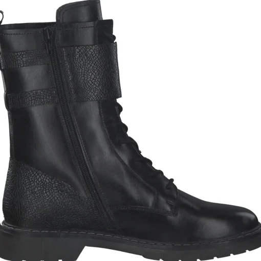 Bugatti A4634, Schnürstiefel, Damen, Schwarz