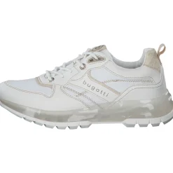 Bugatti A7D01, Sneakers Low, Damen, Weiss-Gold