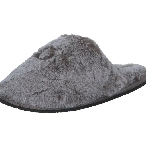 Calvin Klein HW0HW01227, Komfort-Pantoletten, Damen, Grau