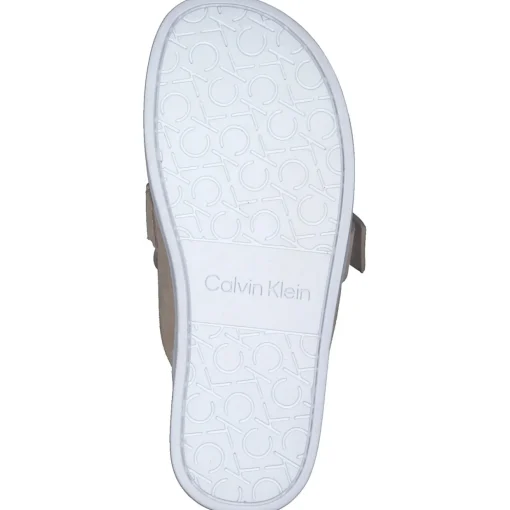 Calvin Klein HW0HW01153+HW0HW01154, Geschlossene Hausschuhe, Damen, Beige
