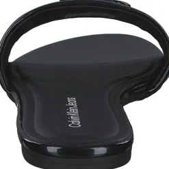 Calvin Klein YW0YW01348, Plateau-Pantoletten, Damen, black