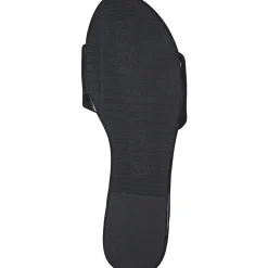 Calvin Klein YW0YW01348, Plateau-Pantoletten, Damen, black
