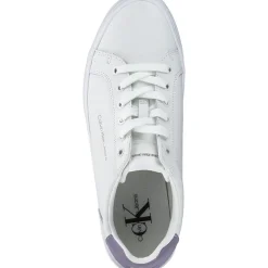 Calvin Klein YW0YW01223, Schnürschuhe, Damen, white/lavendel