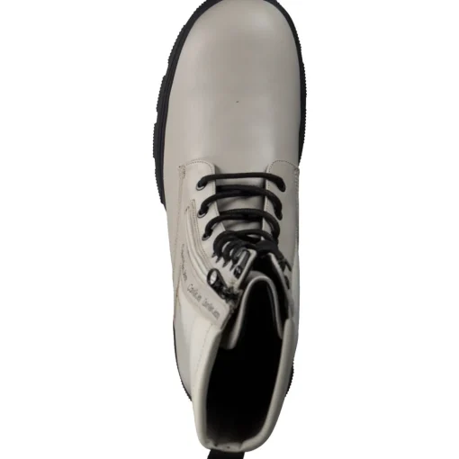 Calvin Klein YW0YW00740, Schnürstiefeletten, Damen, Beige