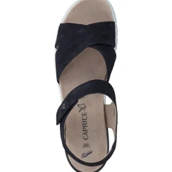 Caprice 28700, Keilsandaletten, Damen, OCEAN SUEDE