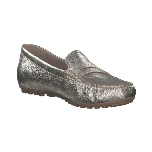 Caprice 24651, Mokassins, Damen, PLATIN METAL.