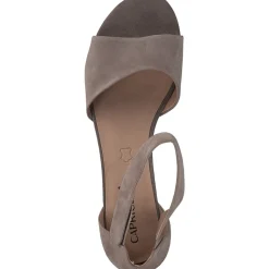 Caprice 28212, Sling-Pumps, Damen, MUD SUEDE