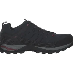 CMP Rigel Low 3Q13247, Trekkingschuhe, Herren, Schwarz (Asphalt-Syrah)