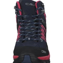 CMP Rigel Mid 3Q12946, Trekkingschuhe, Damen, Blue/Hibiscus