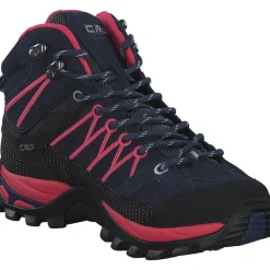 CMP Rigel Mid 3Q12946, Trekkingschuhe, Damen, Blue/Hibiscus