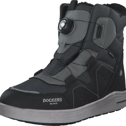 Dockers 45RO710, Sneakers High, Herren, Schwarz