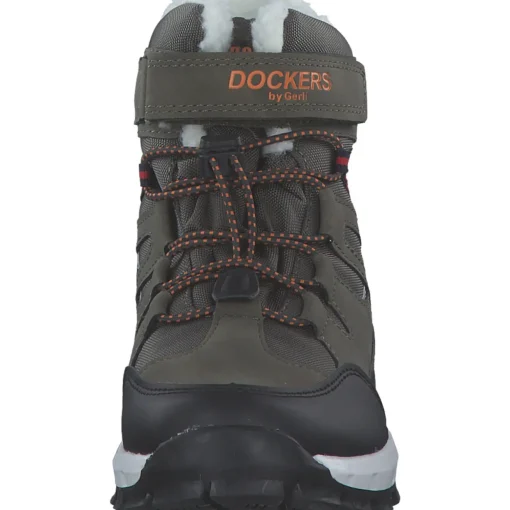 Dockers 53SV702-637851, Winterstiefel, Kinder, khaki/schwarz