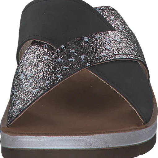 Fischer 536001/207, Hausschuhe & Pantoffeln, Damen, Schwarz