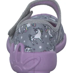 Fischer 642042-616, Hausschuhe & Pantoffeln, Kinder, grau/lila