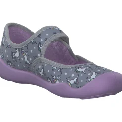 Fischer 642042-616, Hausschuhe & Pantoffeln, Kinder, grau/lila