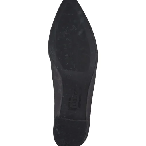 Gabor 31.441, Ballerinas, Damen, Grau (Dunkelgrau)