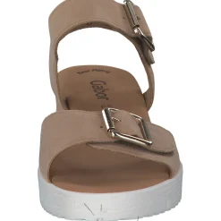 Gabor 24.770, Keilsandaletten, Damen, caramel