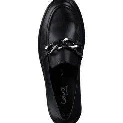 Gabor 92.554, Klassische Ballerinas, Damen, Schwarz