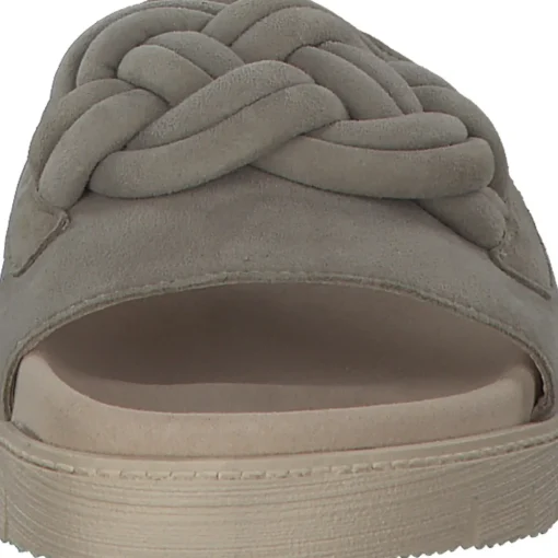 Gabor 43.747, Plateau-Pantoletten, Damen, Beige