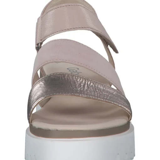 Gabor 24.610, Plateau-Sandaletten, Damen, rouge kombi