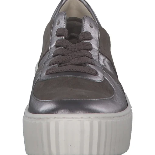 Gabor 53.203.18, Schnürschuhe, Damen, iron/mohair