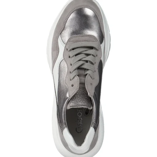 Gabor 53.451.12, Schnürschuhe, Damen, visone/fucile/latte
