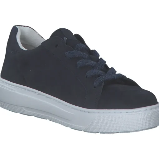 Gabor 63.211, Schnürschuhe, Damen, blau/weiß