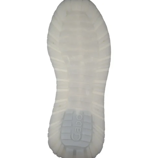 Gabor 63.490, Schnürschuhe, Damen, weiss/silber/puder