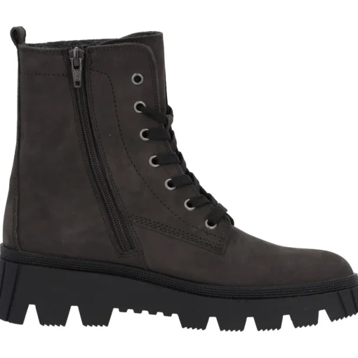 Gabor 31.821, Schnürstiefel, Damen, Braun (pepper/schwarz)
