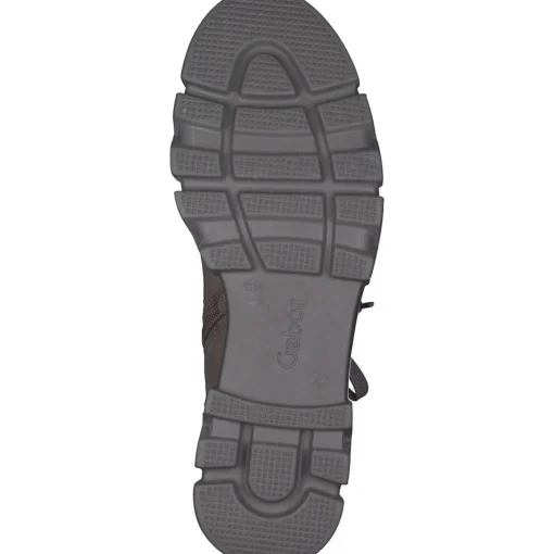 Gabor 91.734, Schnürstiefeletten, Damen, Braun