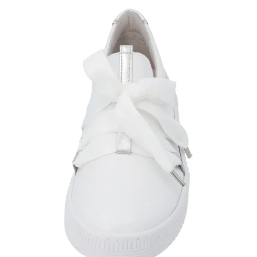 Gabor 63.333, Sneakers Low, Damen, Weiß (Weiss/Silber)